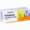 Folsäure- Ratiopharm 5mg Tabletten 50 Stück - ab 4,93 €
