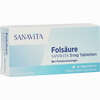 Folsäure Sanavita 5 Mg Tabletten  20 Stück - ab 0,00 €