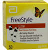 Freestyle Lite Teststreifen Ohne Codieren EURIM 50 Stück - ab 0,00 €