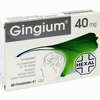 Abbildung von Gingium 40mg Filmtabletten  30 Stück