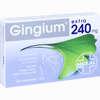 Abbildung von Gingium Extra 240mg Filmtabletten  20 Stück