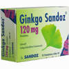 Ginkgo Sandoz 120mg Filmtabletten  30 Stück - ab 0,00 €