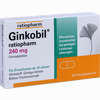 Abbildung von Ginkobil Ratiopharm 240mg Filmtabletten 30 Stück