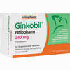 Abbildung von Ginkobil Ratiopharm 240mg Filmtabletten 120 Stück