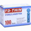 Gluco- Test Lanzetten  100 Stück - ab 6,57 €