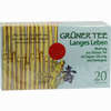 Grüner Tee + Ingwer + Ginseng Filterbeutel 20 Stück - ab 0,00 €