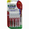 Gum Trav- Ler Rot Kerze 0.8mm Interdental+6 Kappen Zahnbürste 6 Stück - ab 3,55 €