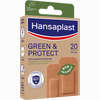 Hansaplast Green & Protect Stripes Pflaster 20 Stück - ab 2,74 €