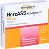 Herzass- Ratiopharm 100 Mg Tabletten 50 Stück - ab 0,00 €