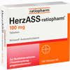 Herzass- Ratiopharm 100 Mg Tabletten 100 Stück - ab 1,89 €