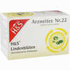 H&s Lindenblueten Tee Filterbeutel 20 Stück - ab 2,63 €