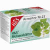 H&s Melissenblätter Filterbeutel 20 Stück - ab 2,34 €