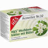 H&s Weissdornblätter mit Blüten Filterbeutel 20 Stück - ab 2,29 €