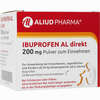Ibuprofen Al Direkt 200 Mg Pulver Zum Einnehmen  20 Stück - ab 2,33 €