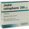 Jodid- Ratiopharm 200 Ug Tabletten 50 Stück - ab 2,44 €