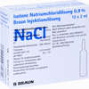 Kochsalz 0.9% Isoton Ampullen B. BRAUN 10 x 2 ml - ab 0,00 €