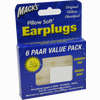 Macks Earpluggs 6 x 2 Stück - ab 9,46 €