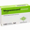 Magnesiocard 2.5mmol Filmtabletten 100 Stück