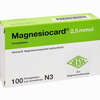 Magnesiocard 2.5mmol Filmtabletten 100 Stück - ab 8,33 €