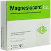 Magnesiocard I.v. Ampullen  5 x 10 ml - ab 6,14 €