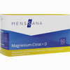 Magnesium- Citrat + D Menssana Kapseln 60 Stück - ab 14,64 €