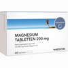 Magnesium Tabletten 200 Mg  60 Stück - ab 5,58 €