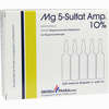 Mg 5- Sulfat 10% Ampullen Injektionslösung  5 Stück - ab 3,59 €