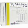 Mg 5- Sulfat 10% Ampullen Injektionslösung  5 Stück - ab 4,89 €