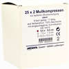 Mullkompressen 5 X 5xm Steril 8- Fach Gelegt  25 Stück - ab 2,60 €