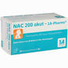 Nac 200 Akut- 1a- Pharma Brausetabletten 20 Stück - ab 2,24 €