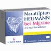 Naratriptan Heumann bei Migräne 2.5 Mg Filmtabletten  2 Stück - ab 1,98 €