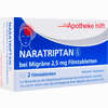 Naratriptan Juta bei Migräne 2. 5 Mg Filmtabletten 2 Stück - ab 2,69 €