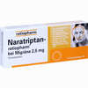 Naratriptan- Ratiopharm bei Migräne Filmtabletten  2 Stück - ab 4,95 €