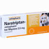 Naratriptan- Ratiopharm bei Migräne Filmtabletten  2 Stück - ab 3,67 €