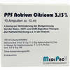 Natriumcitrat 3.13% Ampullen  10 x 10 ml - ab 12,26 €