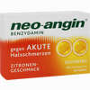 Neo- Angin Benzydamin Akute Halsschmerzen Zitrone Lutschtabletten  40 Stück - ab 11,05 €