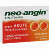 Neo- Angin Benzydamin gegen Akute Halsschmerzen Honig- Orangengeschmack Lutschtabletten 20 Stück