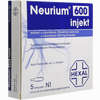 Neurium 600 Injekt Ampullen 5 Stück - ab 0,00 €