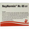 Neynormin Nr. 65 D7 Ampullen 5 x 2 ml - ab 47,02 €