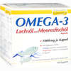Omega- 3 Lachsöl und Meeresfischöl Kapseln  100 Stück - ab 10,25 €
