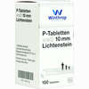 P Tabletten Weiss 10mm Lichtenstein  100 Stück - ab 20,89 €