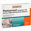 Pantoprazol- Ratiopharm Sk 20mg Magensaftresistene Tabletten  7 Stück - ab 2,98 €