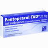 Abbildung von Pantoprazol Tad 20mg bei Sodbrennen Tabletten 7 Stück