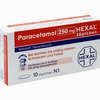 Paracetamol 250 Hexal Zäpfchen  10 Stück