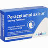 Paracetamol Axicur 500 Mg Tabletten   20 Stück - ab 0,89 €