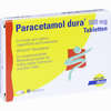 Abbildung von Paracetamol Dura 500mg Tabletten  10 Stück