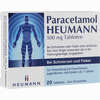Paracetamol Heumann 500 Mg bei Schmerzen und Fieber  20 Stück - ab 0,70 €