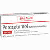 Paracetamol Schmerztabletten Balance  20 Stück - ab 0,00 €