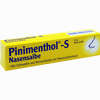 Pinimenthol- S Nasensalbe  10 g - ab 0,00 €