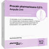 Procain 0. 5% Ampulle 2ml 10 x 2 ml - ab 6,40 €